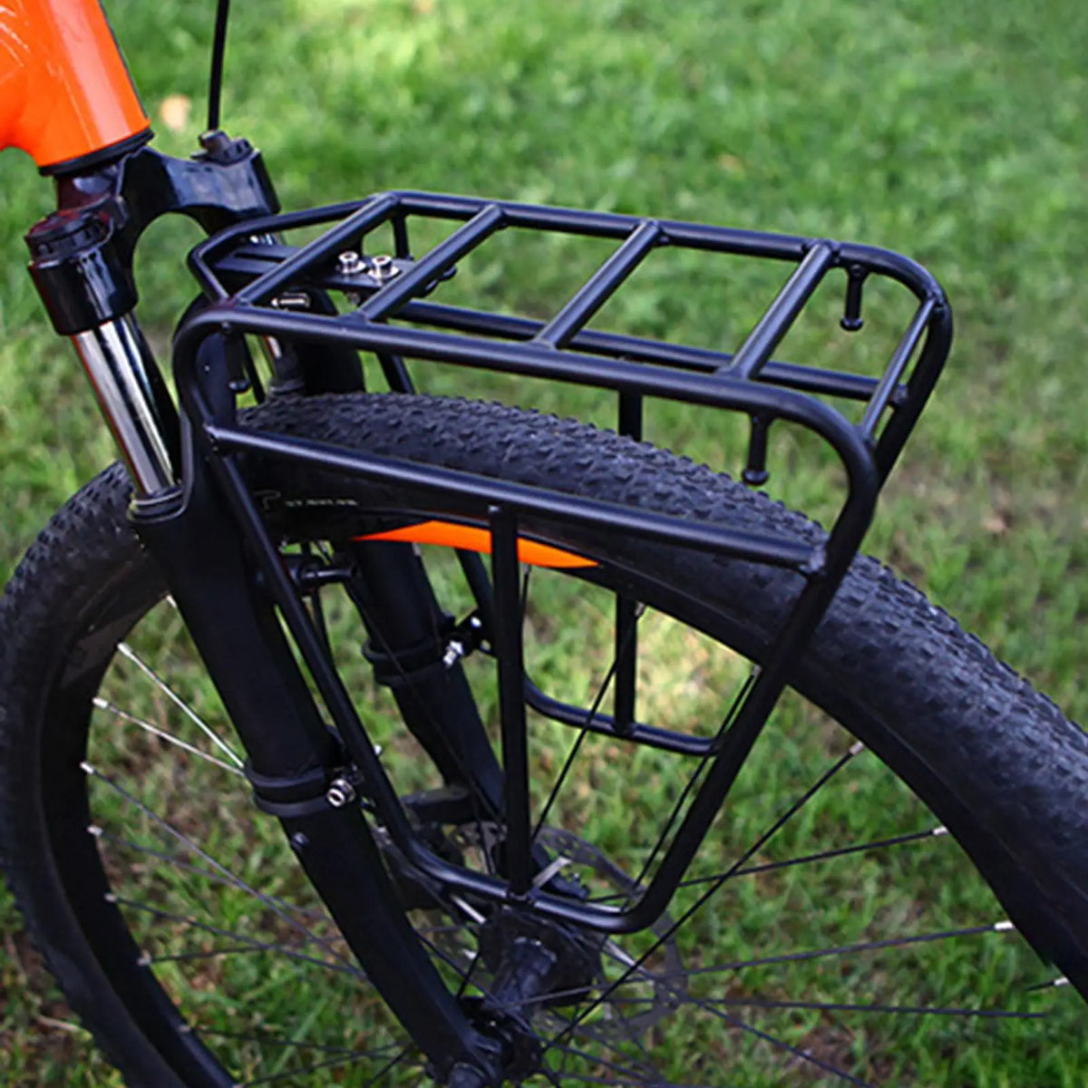 Front Cargo Rack | Steel Fork-Mount | Adjustable