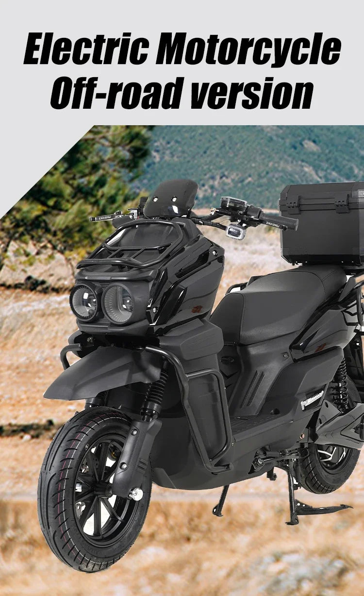 TANK-300 Electric Scooter | 72V 3000W, 80 km/h | High-Power Adult E-Moped