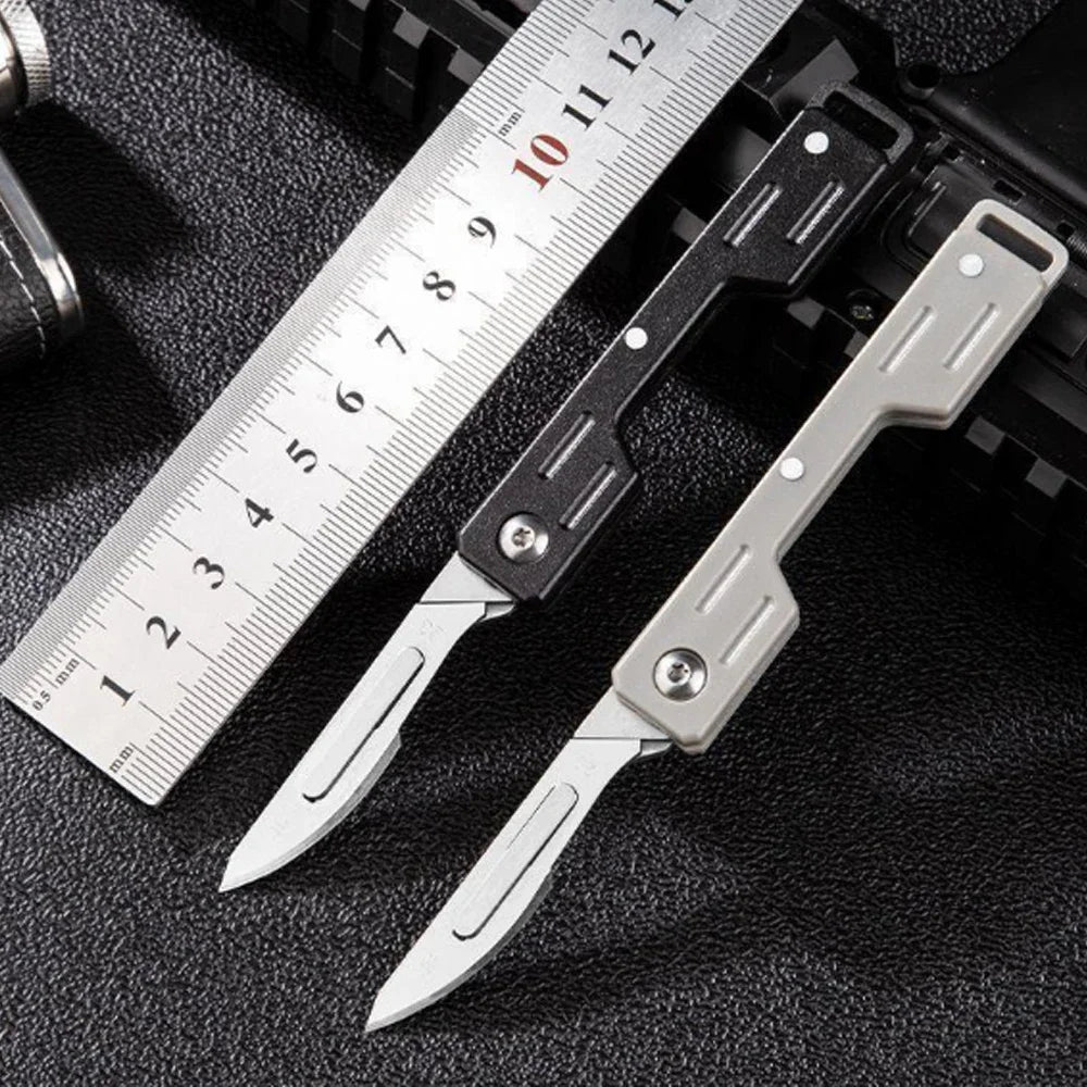 Mini Scalpel Folding Knife | Folding Utility Blade | EDC