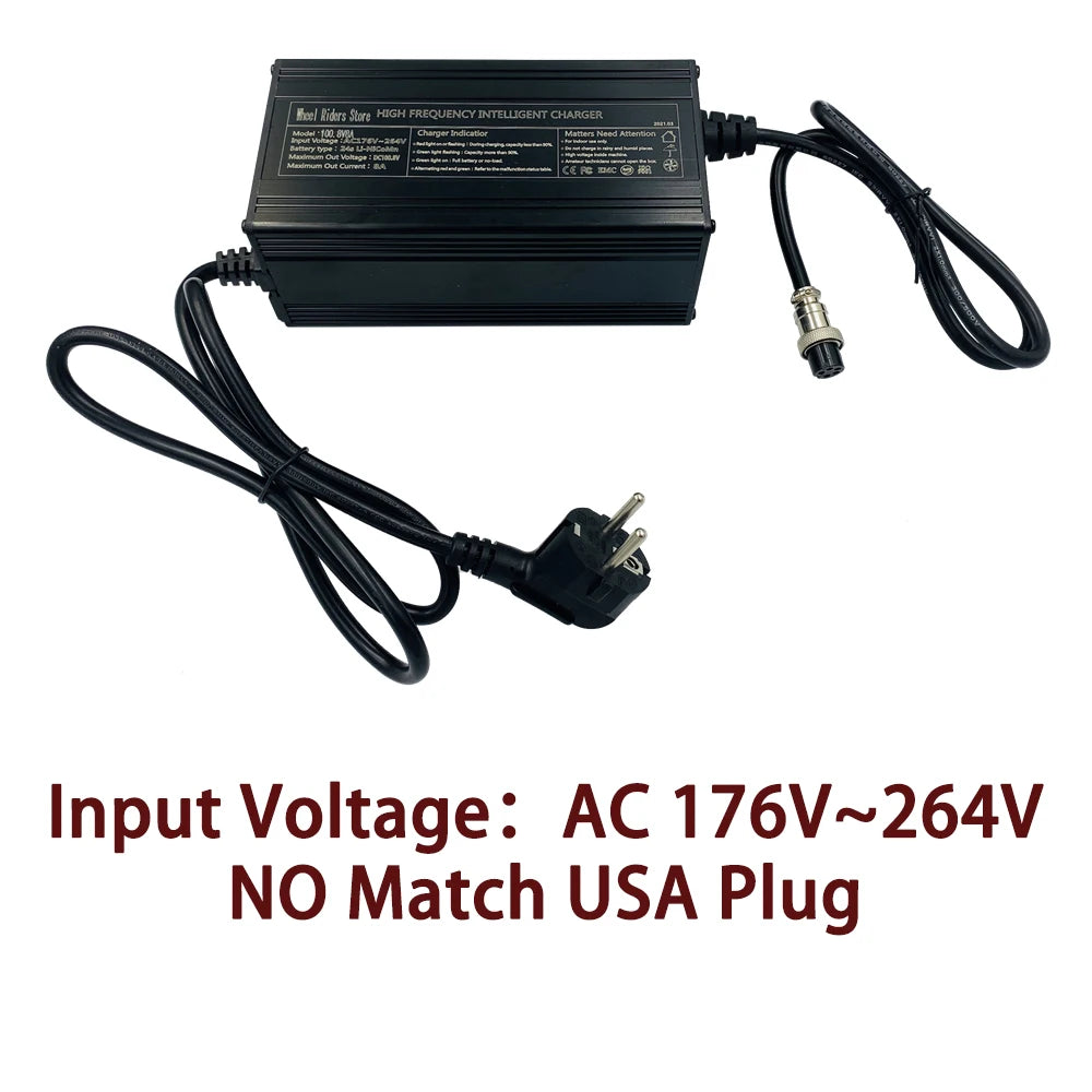100.8V 8A Fast Charger | Inmotion V12 EUC | Quick Charge Unicycle