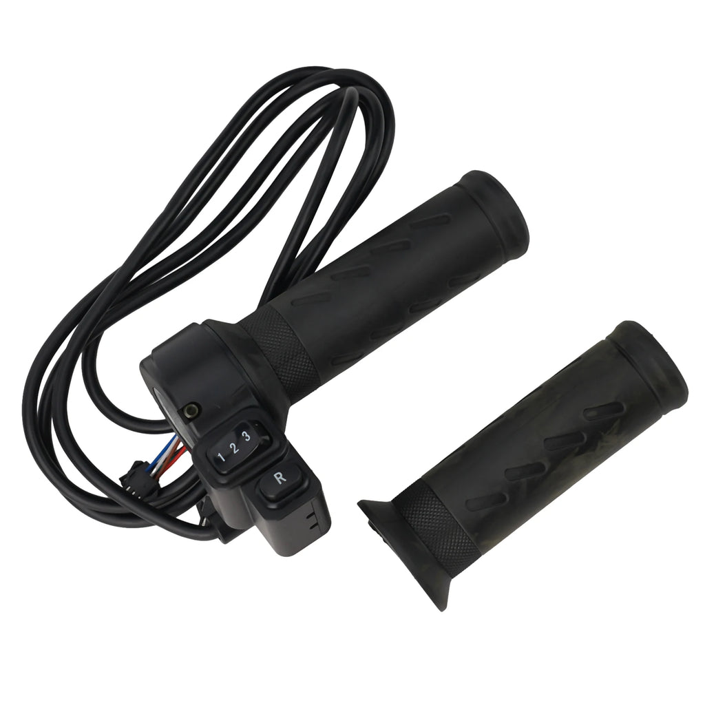 3-Speed Twist Throttle | 24V–72V | E-Bike & Scooter