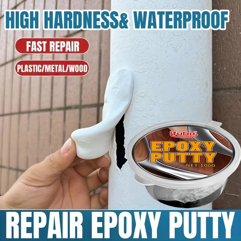 Epoxy Putty Repair Compound | 100g Fast-Setting | Waterproof for Plastic, Metal & Wood