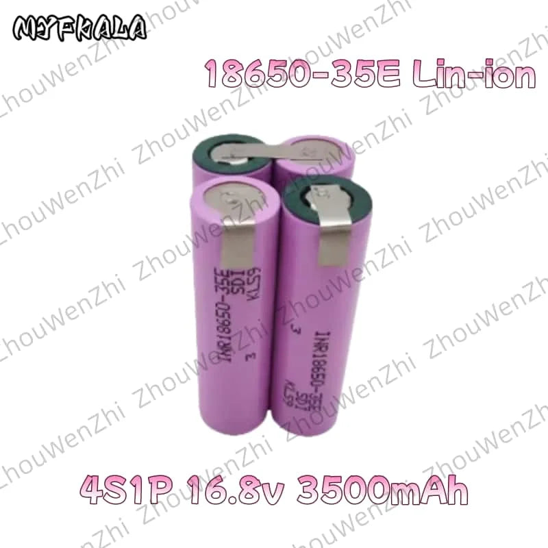 18650 35E Battery Pack | Custom 2S1P Config | 3500mAh Cells