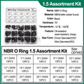 NBR O-Ring Assortment Kit | Nitrile Rubber Seals | Auto & Home