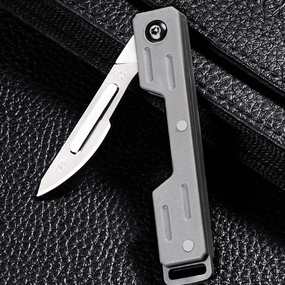 Mini Scalpel Folding Knife | Folding Utility Blade | EDC