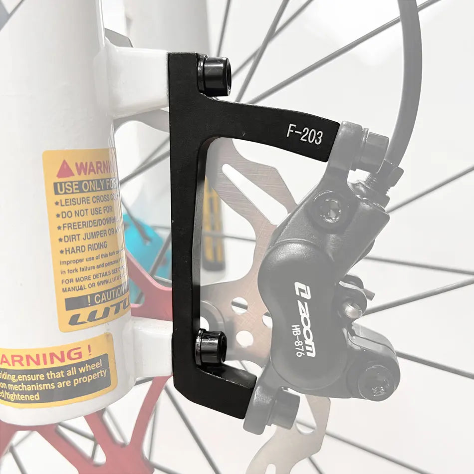 ZOOM HB-876E 4-Piston Hydraulic Disc Brake | Motor Cut-Off | 160/180/203mm