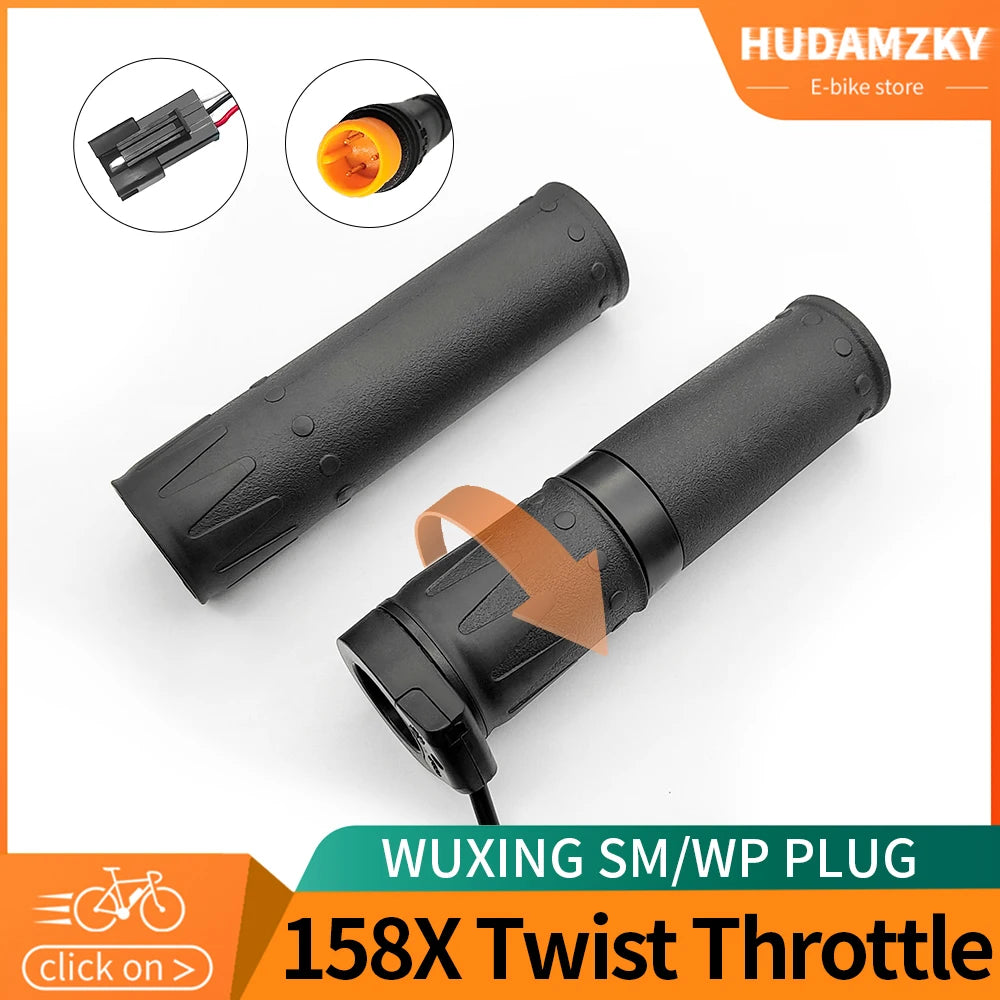 WUXING 158X Twist Throttle | Right Handle | 24–72V