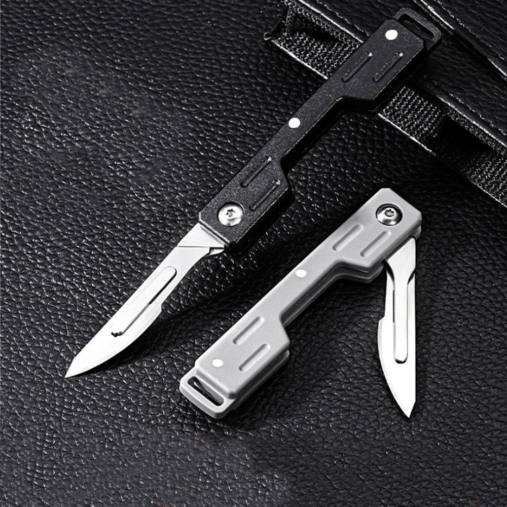 Mini Scalpel Folding Knife | Folding Utility Blade | EDC