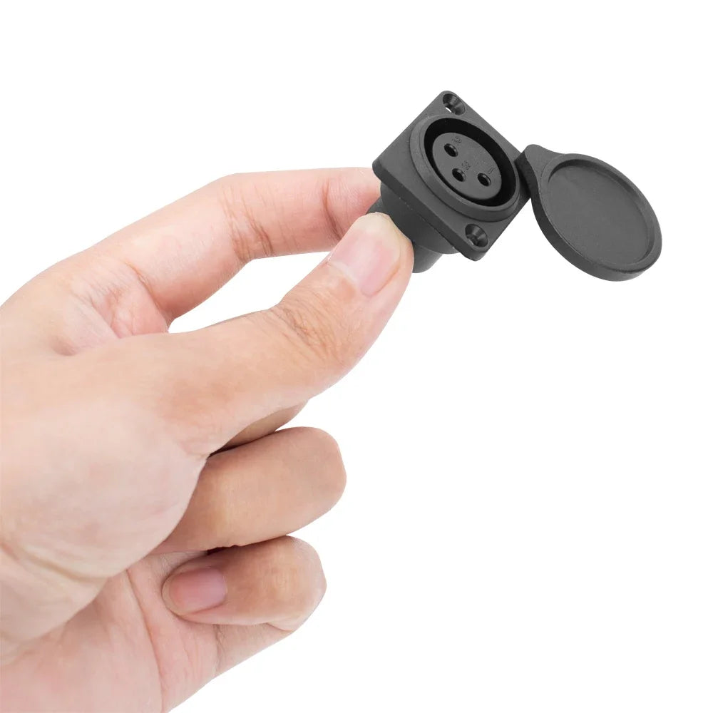 3-Pin Charger Port Connector Set | Innuovo & Wisking Wheelchairs