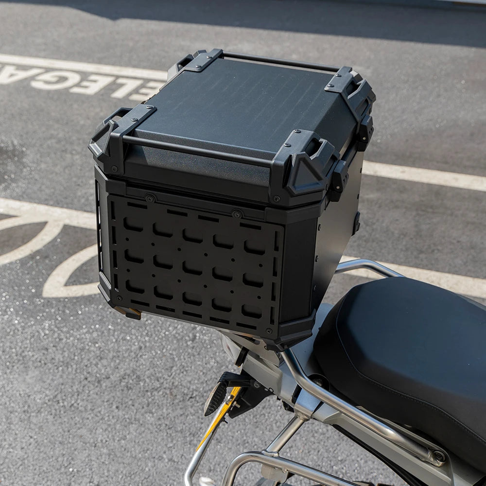 45L Aluminum Top Case | Lockable Rear Luggage Box