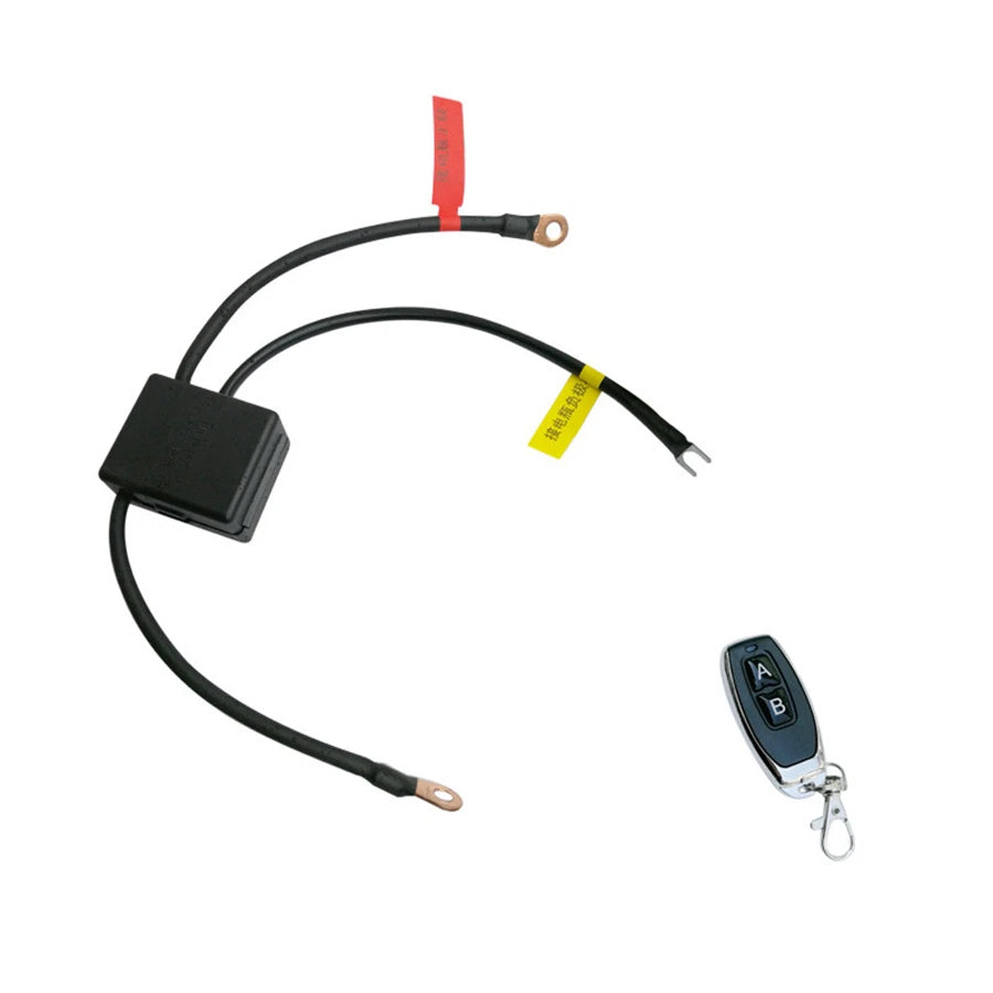 Wireless Battery Disconnect Switch | 12V Remote Cut-Off | Anti-Drain
