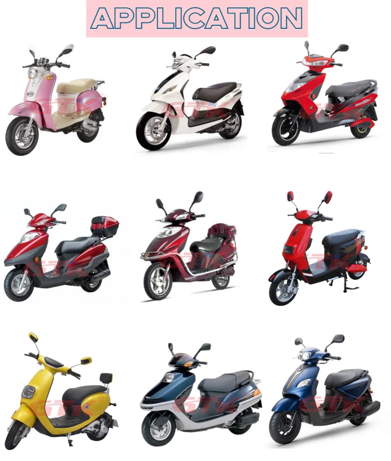 GTK 72V Li-Ion Battery 20/30Ah | Bluetooth BMS 20S | 800-2000W Motors
