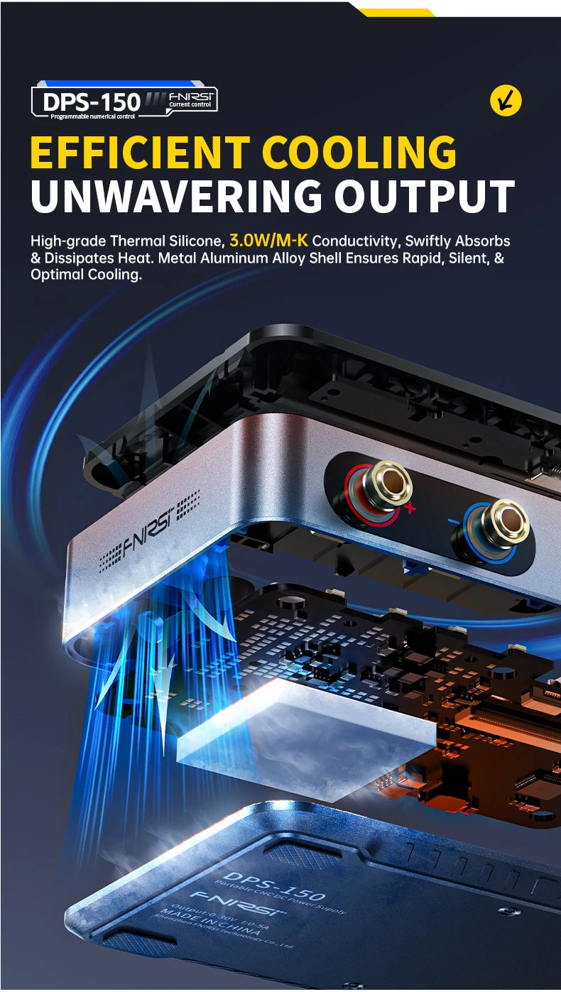 FNIRSI DPS-150 DC Power Supply | 30V 5A | Digital Display