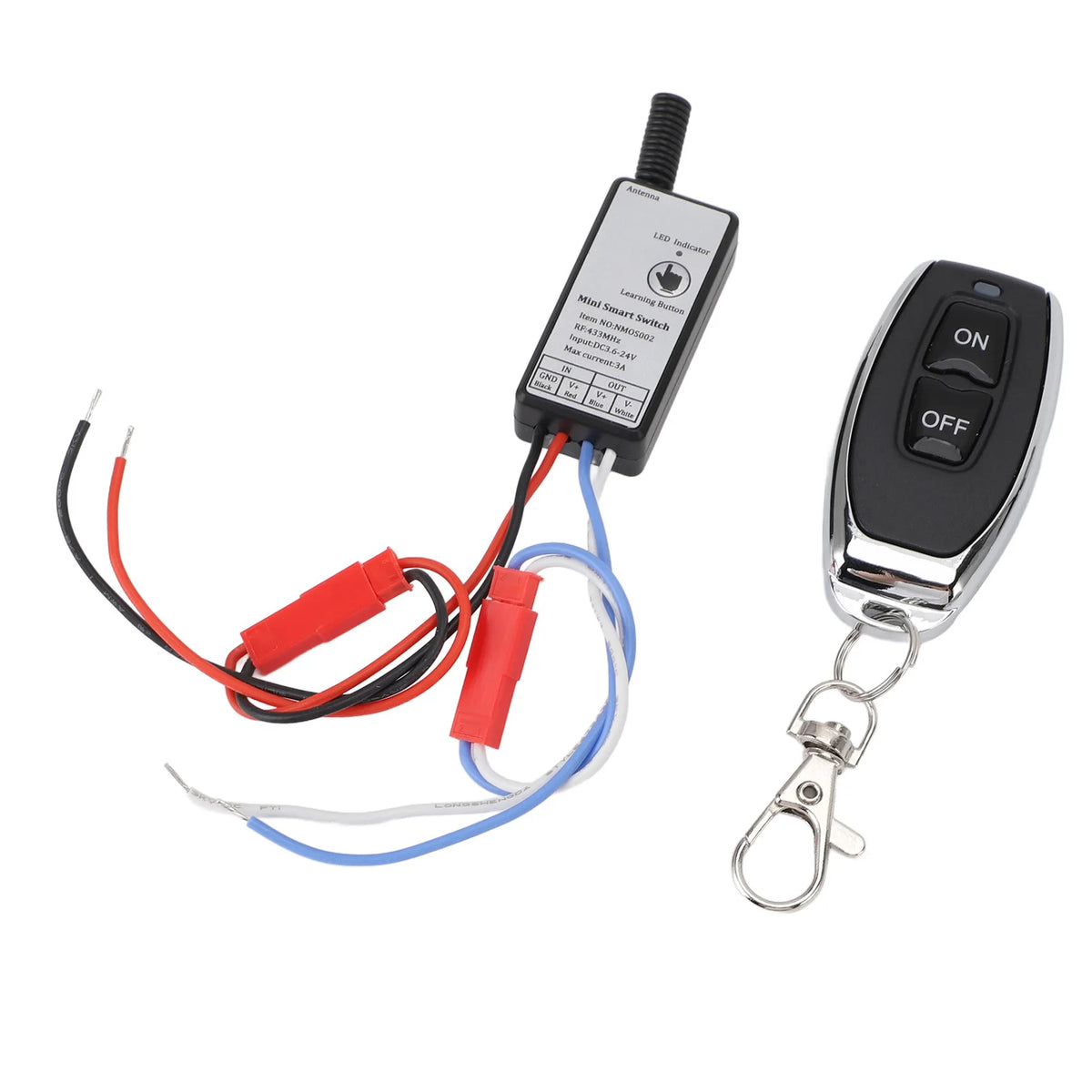 Electric Scooter Relay Remote Switch Speed Limit On Off Portable Easy to Install Receiver and Transmitter Kit