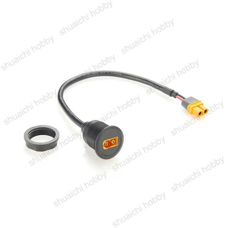 XT60 Extension Cable | Male to Female | Panel-Mountable