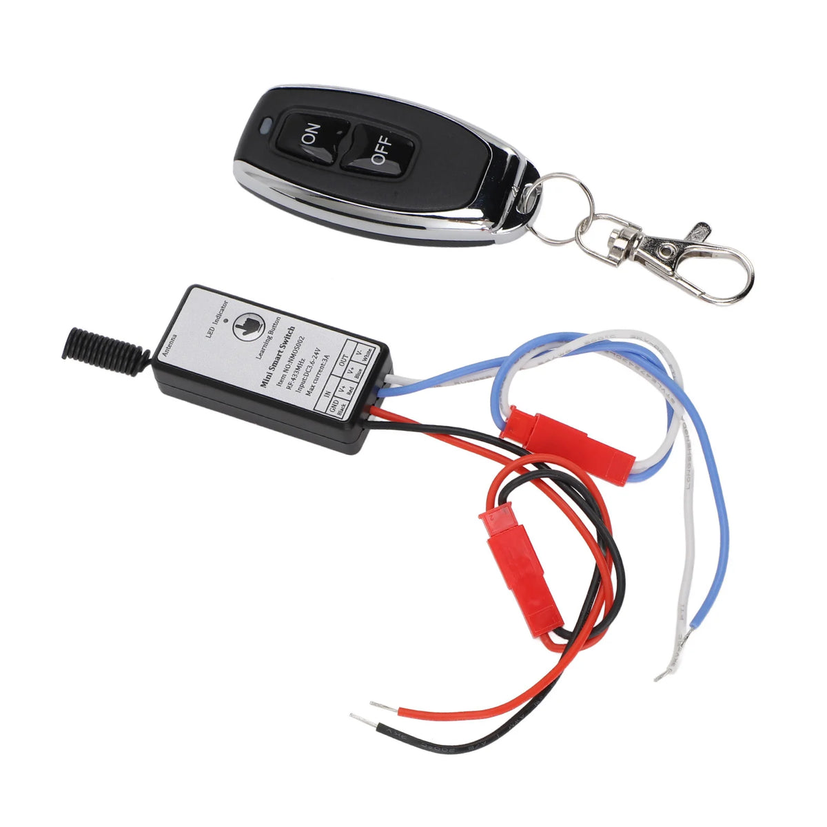 Scooter Speed-Limit Relay | Remote On/Off Receiver + Transmitter Kit | Electric Scooters