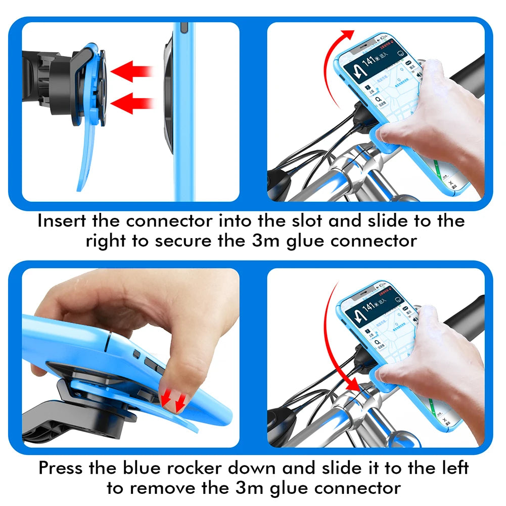 Phone Holder | Vibration Damper | 4.7–7.2 in Phones