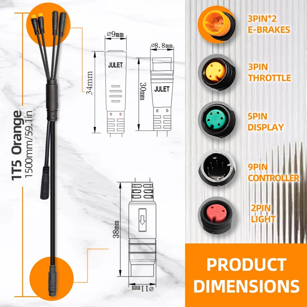 Sine Wave Controller Kit | 17/26/30A | S866 LCD Display