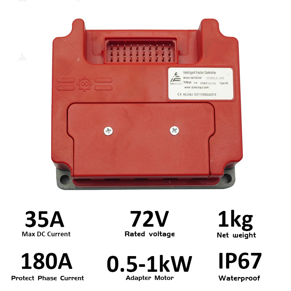 Fardriver Controller Fardriver Programmable SIAYQ7235 72V 35A 180A Controller for BLDC Electric Scooter Bike Motor