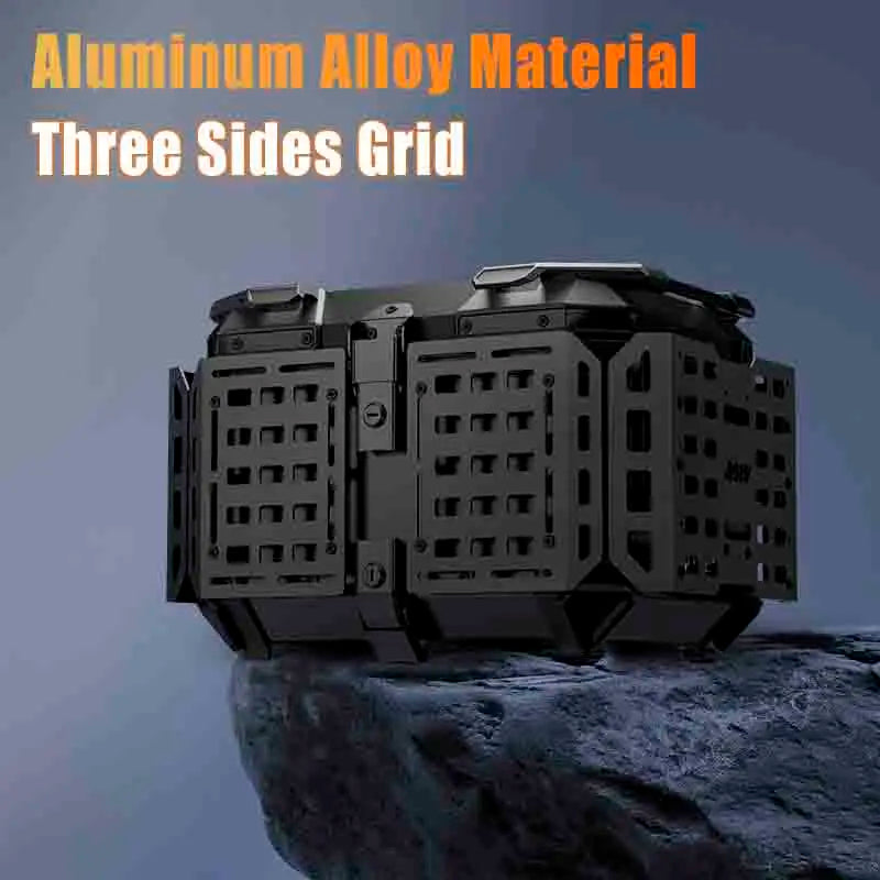 Aluminum Top Box 45L | Waterproof Trunk | Universal Moto Fit