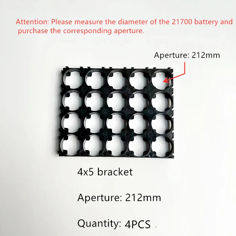 21700 Battery Holder Brackets | Cell Spacers | DIY Pack Builds