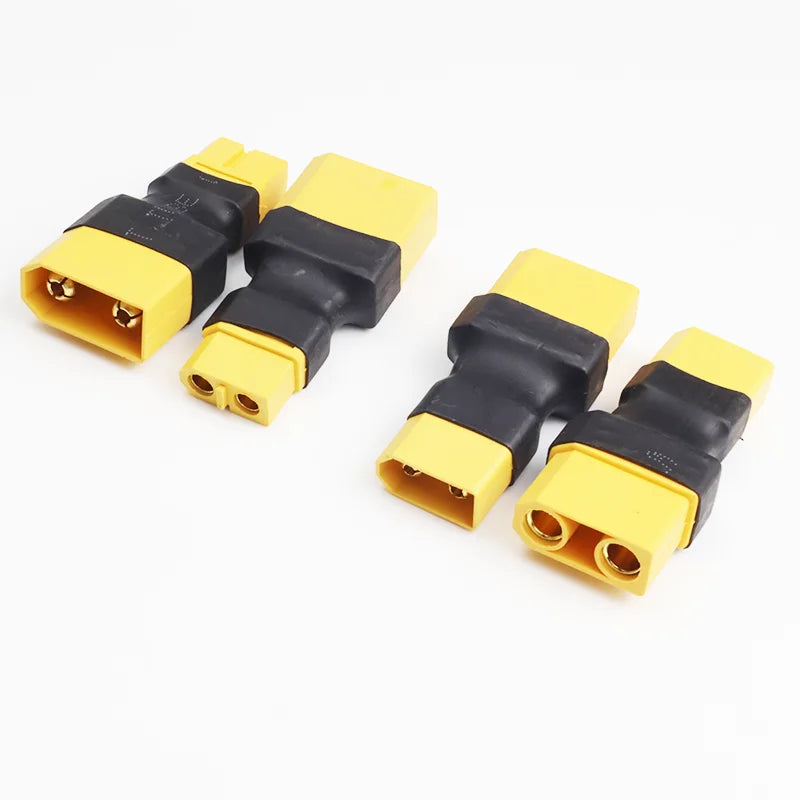 XT60 Adapter Plug Set | XT30/XT90/EC5/TRX Male–Female | RC LiPo