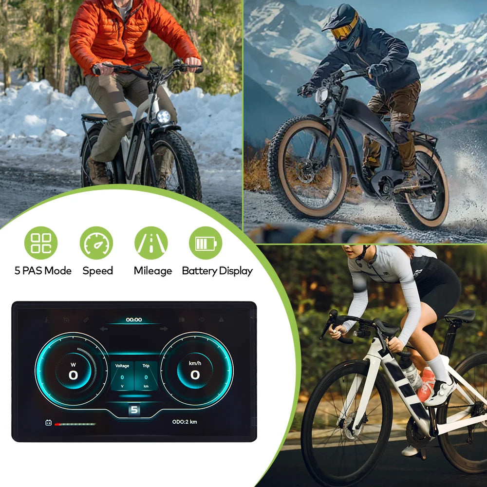 H8 E-Bike Display | UART2 Protocol | Speedometer