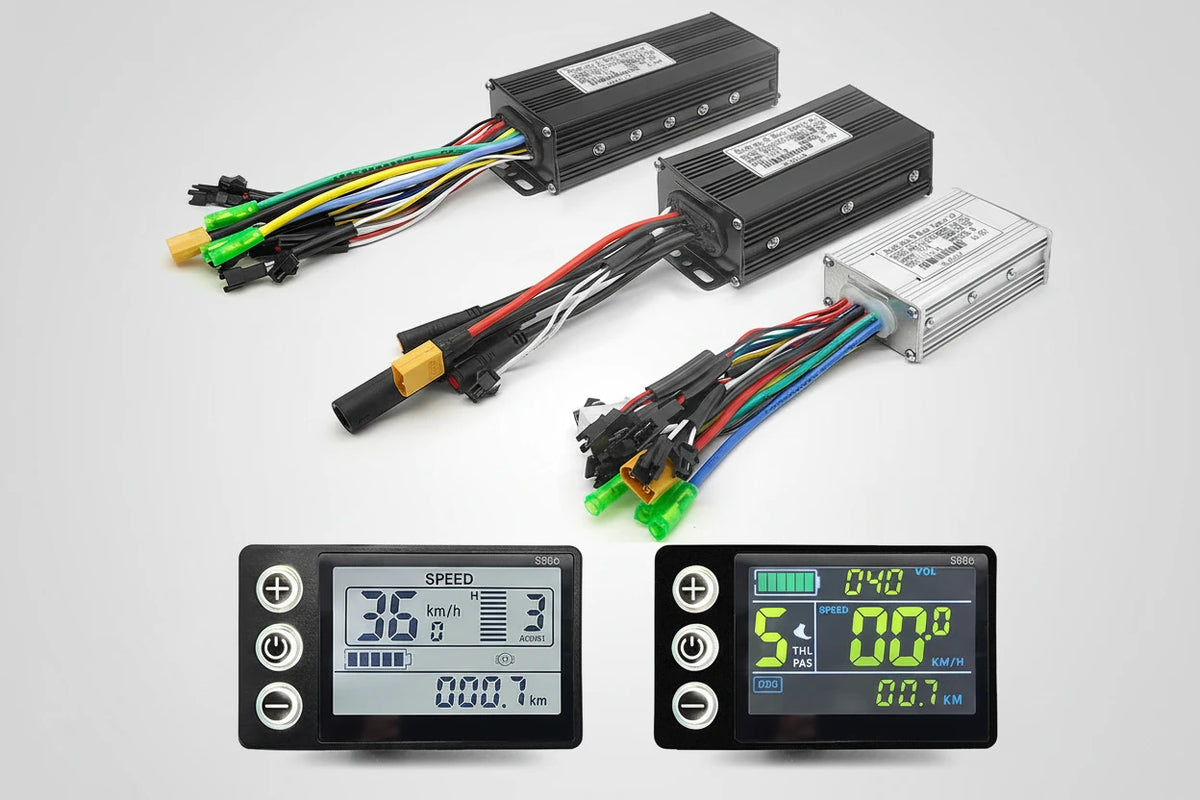 Sine Wave Controller Kit | 17/26/30A | S866 LCD Display