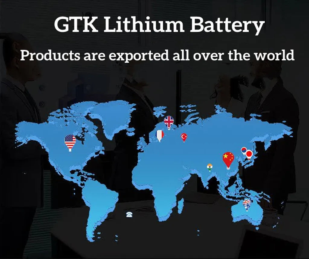 GTK 72V Li-Ion Battery 20/30Ah | Bluetooth BMS 20S | 800-2000W Motors