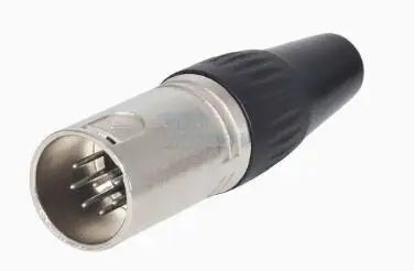 1pcs 3,4,5,6,7 pin Female/Male Straight Microphone Audio XLR Speaker Panel mount socket Connector