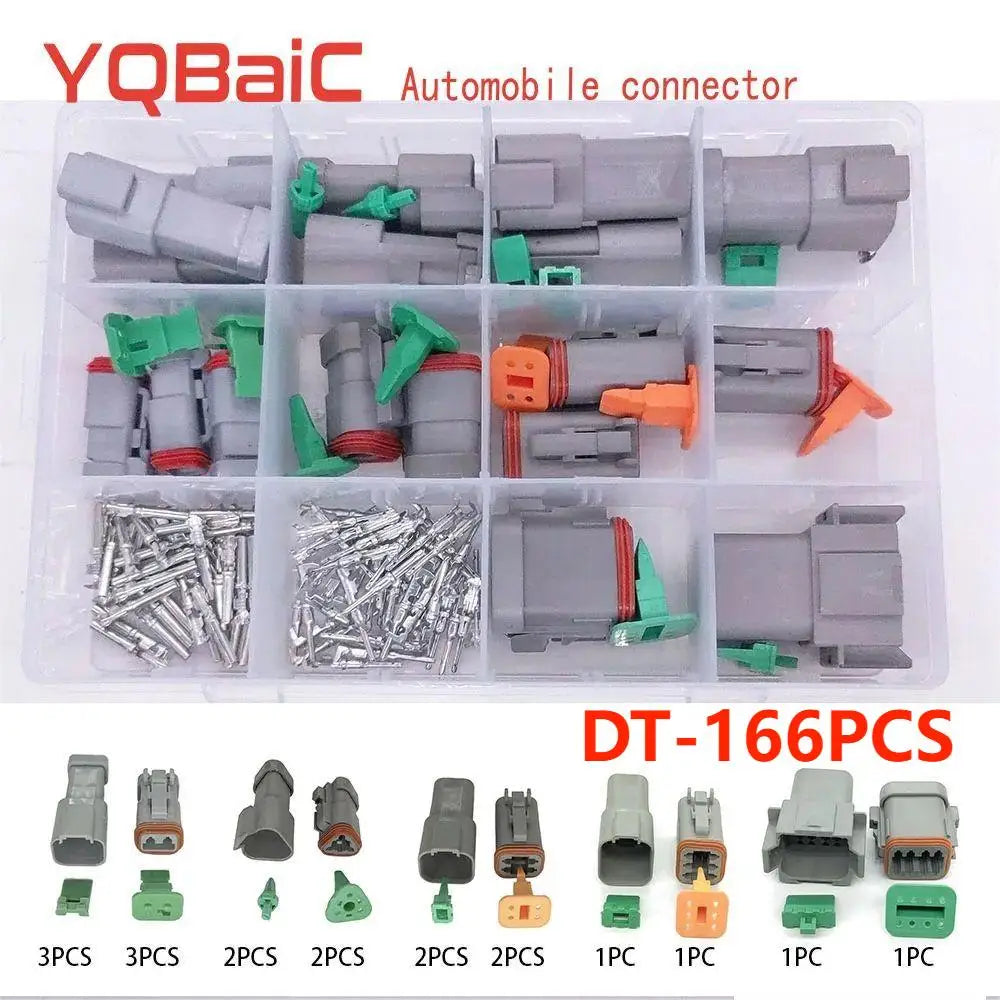 Deutsch DT Connector Kit | 2-12 Pin Waterproof | Auto Wiring