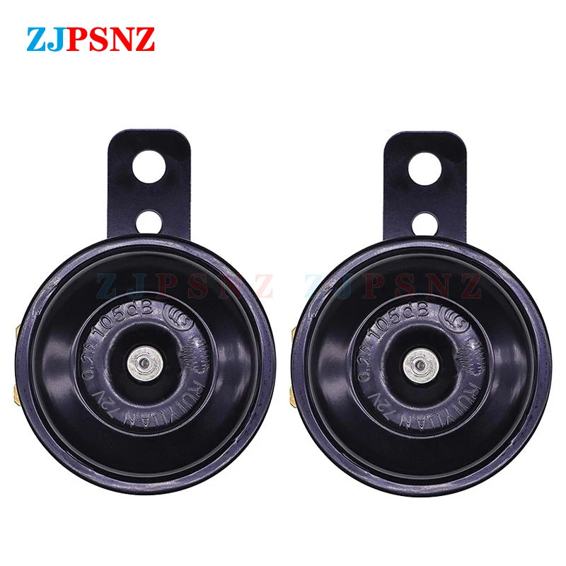 Universal Electric Horn 110dB | Waterproof | 6V-72V E-Bike & Scooter