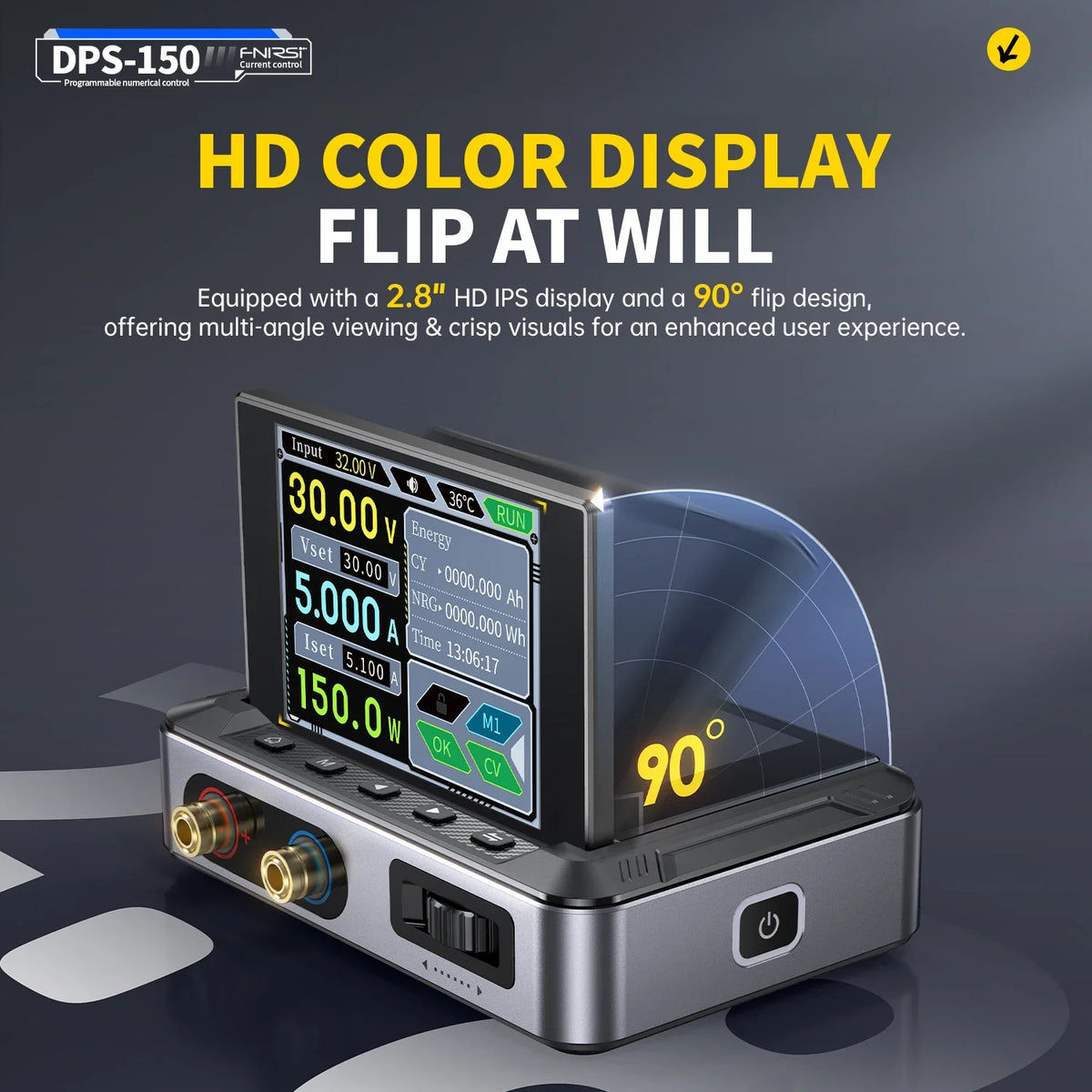 FNIRSI DPS-150 DC Power Supply | 30V 5A | Digital Display