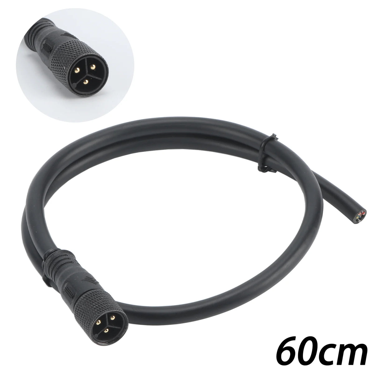 Electric Bicycle Accessory Motor E-Bike Controller motor conversion cable Waterproof Plug 9pin extension L1115AG/AM
