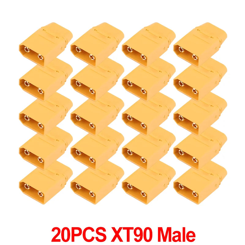 XT90 Connector Plugs | Male & Female | RC LiPo / Drone