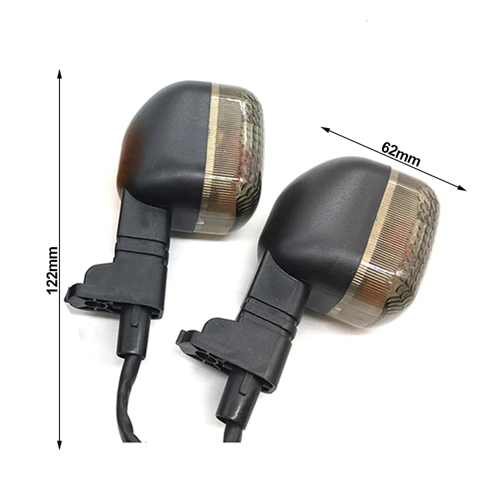 2PCS Motorcycle Front and Rear Turn Signal Light Blinker Indicator Flasher Lamp 12V Universal Modification for YaMAHA BWS BWS100