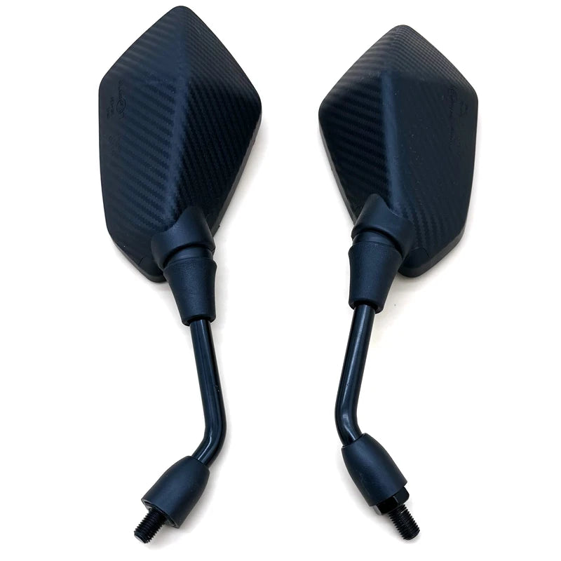 Handlebar Mirrors (Pair) | Convex Wide-Angle | 8/10mm Mount
