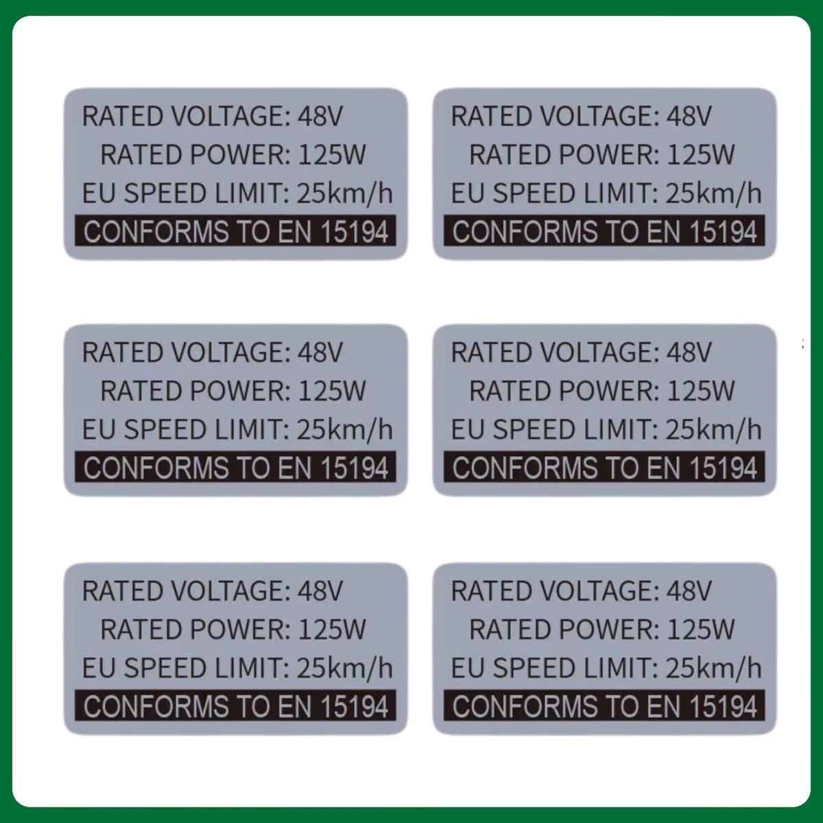 Ebike modification kit stickers,36V 48V 250W Electric Bike Lable,Compataible for Bafang Tongsheng and other Brand Conversion Kit