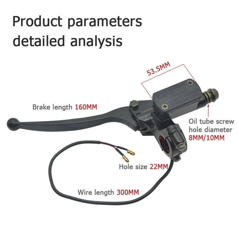 Front Master Cylinder Brake Lever | Hydraulic | Universal Fit