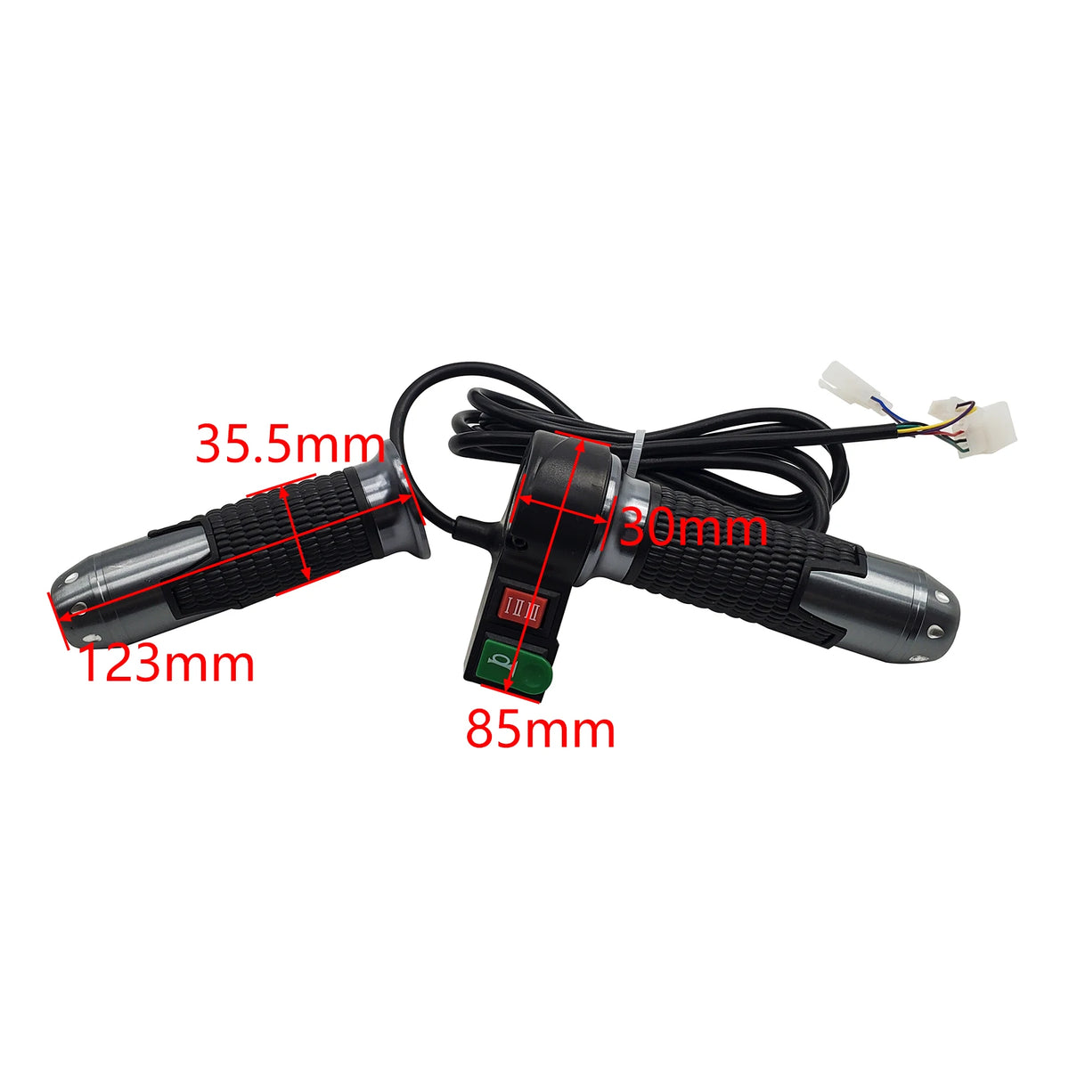 Twist Throttle w/ Gear Switch & Horn | 60V | Universal Fit