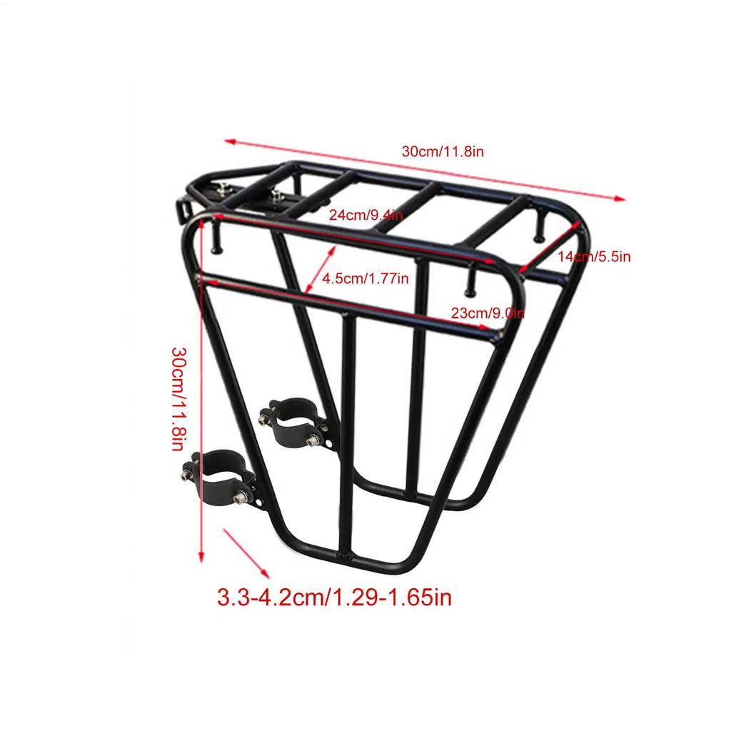 Front Cargo Rack | Steel Fork-Mount | Adjustable