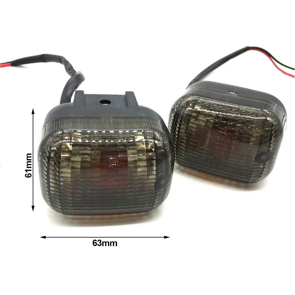 2PCS Motorcycle Front and Rear Turn Signal Light Blinker Indicator Flasher Lamp 12V Universal Modification for YaMAHA BWS BWS100