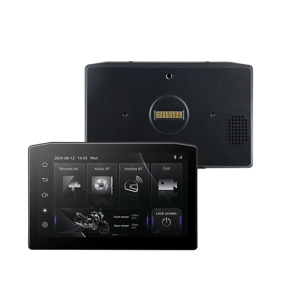 EKIY 6.25" Moto CarPlay Dashboard | Wireless Android Auto | GPS Navigation