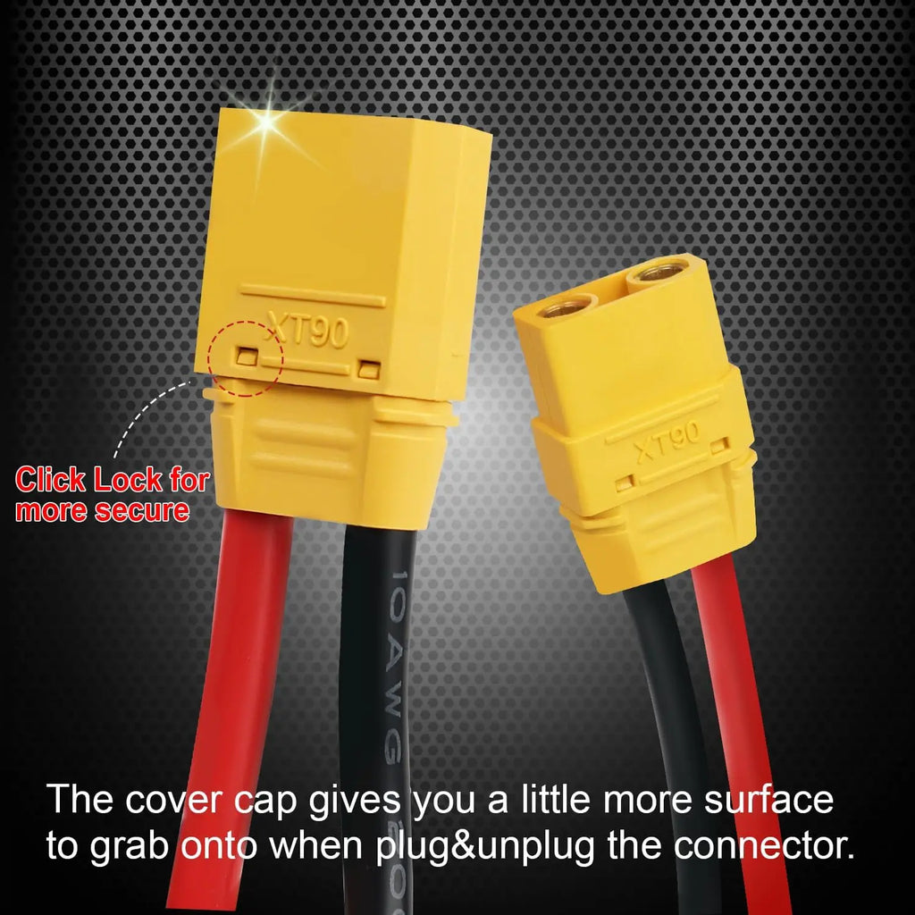 XT90 Connector Plugs | Male & Female | RC LiPo / Drone