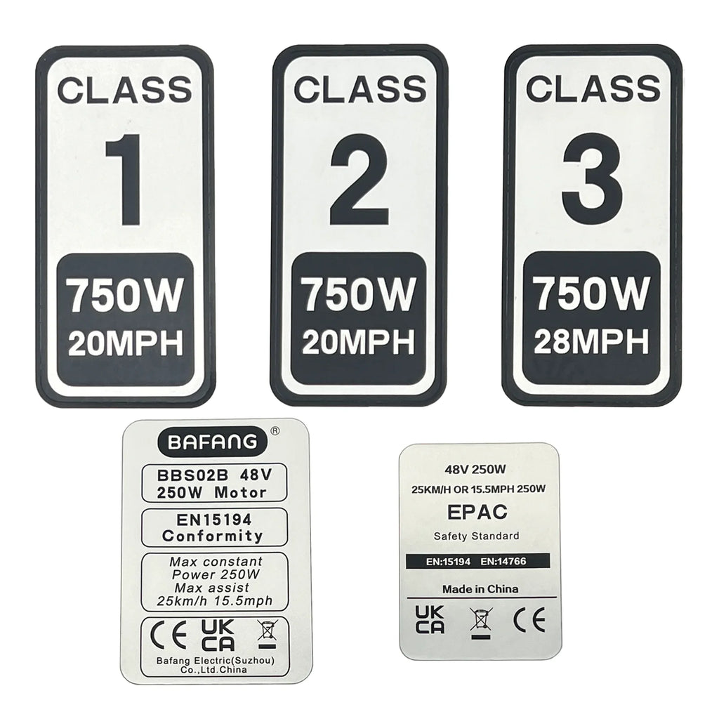 PVC Sticker Electric Bicycle Sticker Bafang Motor Label Sticker For BAFANG 36V 250W/48V 750W01/BBSHD E-bike Accessories