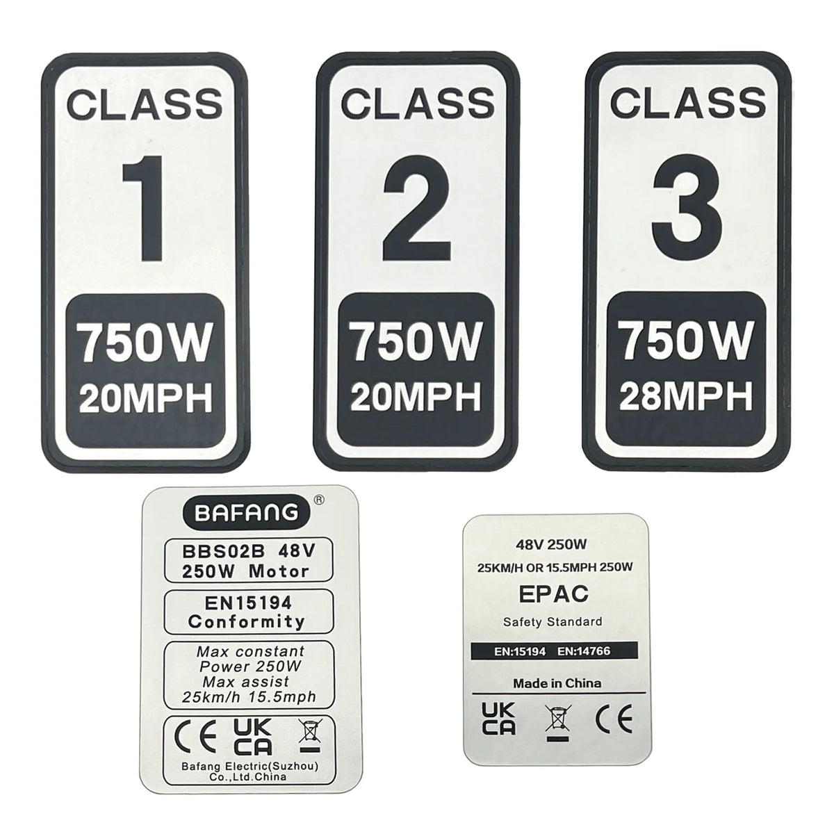 PVC Sticker Electric Bicycle Sticker Bafang Motor Label Sticker For BAFANG 36V 250W/48V 750W01/BBSHD E-bike Accessories