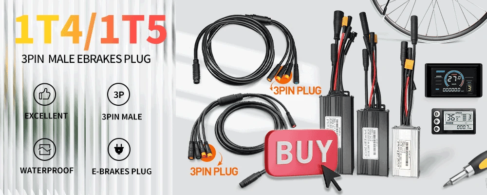 Sine Wave E-Bike Controller | 17/26/30A 24-48V Waterproof | S966 NFC