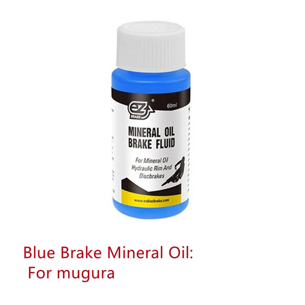 EZMTB Brake Fluid | Mineral Oil & DOT for Hydraulic Disc Brakes | Shimano, SRAM, Avid, Magura