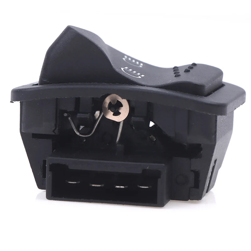 Black/Red Motorcycle Switches Button