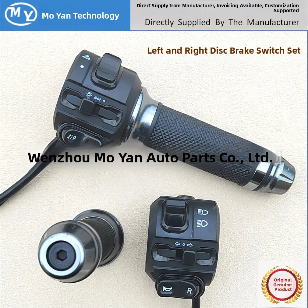 E-Bike Throttle w/ Speed Governor | Integrated Switch